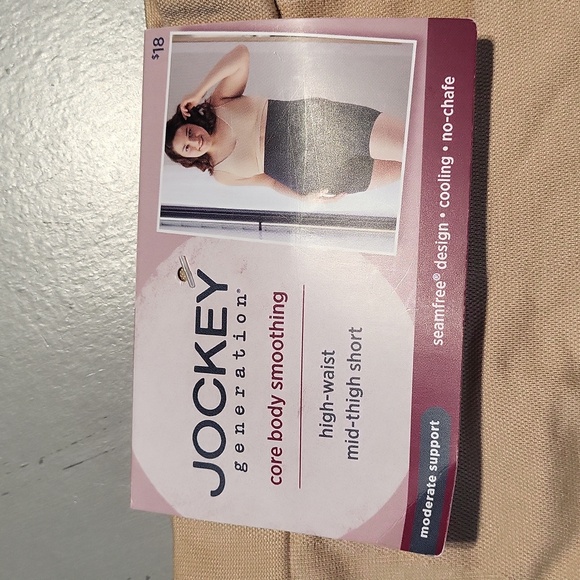 JOCKEY WOMEN'S TAN CORE BODY SMOOTHER. MED/ NWT - Picture 3 of 5